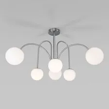 Eurosvet a055500 30177/6 / потолочный светильник / хром