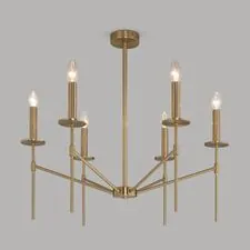 Eurosvet a061930 60142/6 / потолочный светильник / латунь