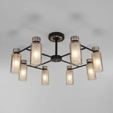 Eurosvet a050069 70115/8 / потолочный светильник / черный