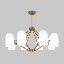 Eurosvet a065046 60157/8 / потолочный светильник/ латунь