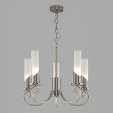 Eurosvet a050018 60117/5 / подвесной светильник / никель