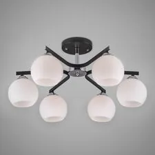 Eurosvet a043871 30145/6 / потолочный светильник хром/венге