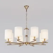 Eurosvet a063860 60146/8 / потолочный светильник / латунь