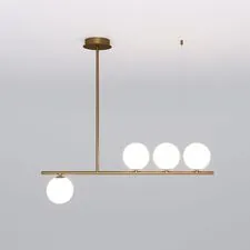 Eurosvet a061532 70136/4 / потолочный светильник / латунь