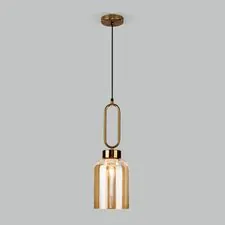 Eurosvet a057463 50229/1 / подвесной светильник / янтарный