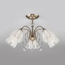 Eurosvet a044824 30155/5 / потолочный светильник / античная бронза