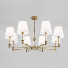 Eurosvet a061951 60145/8 / потолочный светильник / латунь