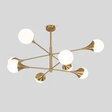 Eurosvet a068273 60168/8 / потолочный светильник / латунь