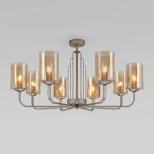 Eurosvet a060907 60138/8 / потолочный светильник / перламутровое золото