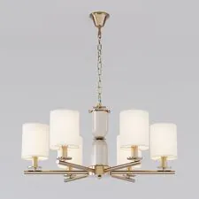 Eurosvet a063858 60146/6 / потолочный светильник / латунь