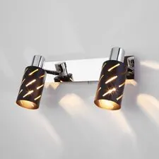 Eurosvet a050199 20090/2 / настенный светильник / черный/хром