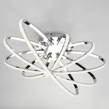 Eurosvet 00000084416 90100/5 / потолочный светильник хром