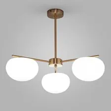 Eurosvet a065711 30190/3 / подвесной светильник / латунь