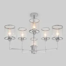 Eurosvet a061946 60144/6 / потолочный светильник / хром