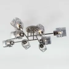 Eurosvet a047333 30165/8 / потолочный светильник / черный жемчуг