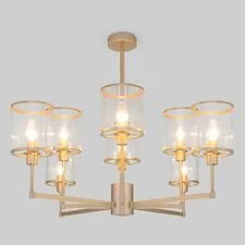 Eurosvet a061943 60144/8 / потолочный светильник / золото