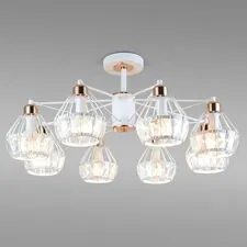 Eurosvet 00000084042 70075/8 / потолочный светильник /   белый