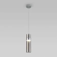 Eurosvet a061289 50244/1 LED / подвесной светильник / хром/дымчатый