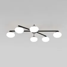 Eurosvet a065765 70220/6 / потолочный светильник / черный