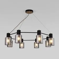 Eurosvet a065300 70219/8 / подвесной светильник / черный/античная бронза