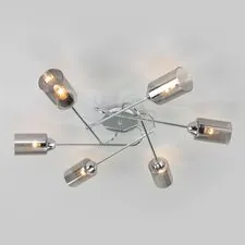 Eurosvet a047258 30167/6 / потолочный светильник / хром