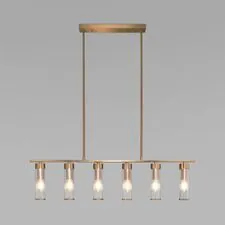 Eurosvet a068073 60166 /потолочный светильник/ латунь