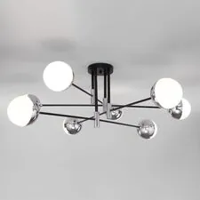 Eurosvet a057082 70129/8 / потолочный светильник / хром