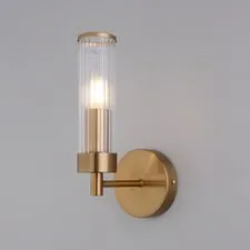 Eurosvet a068066 60166/1 / настенный светильник / латунь
