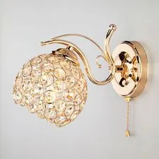 Eurosvet 00000079881 7777/1 / настенный светильник /   золото