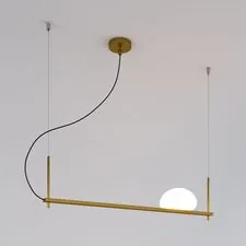 Eurosvet a061369 70145/1 / подвесной светильник / латунь