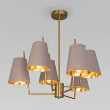 Eurosvet a069017 60173/6 / потолочный светильник / латунь