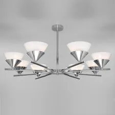 Eurosvet a057600 70138/8 / потолочный светильник / хром