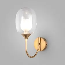 Eurosvet a064796 70218/1 / настенный светильник / латунь