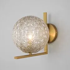 Eurosvet a056313 70131/1 / настенный светильник / латунь