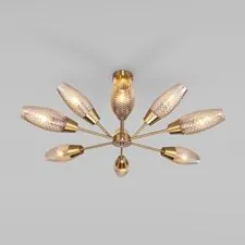 Eurosvet a055495 60140/9 / потолочный светильник / золото