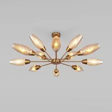 Eurosvet a055496 60140/12 / потолочный светильник / золото