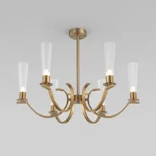 Eurosvet a060331 60141/6 / потолочный светильник / латунь