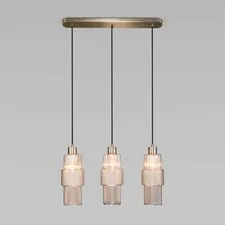 Eurosvet a055490 50209/3 / подвесной светильник / бронза