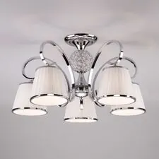 Eurosvet a043770 60088/5 / потолочный светильник / хром