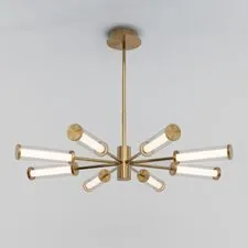 Eurosvet a067957 50386 LED / потолочный светильник / латунь