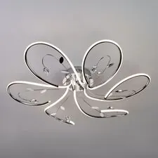 Eurosvet 00000083234 90082/6 / потолочный светильник /   хром