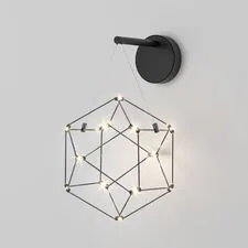 Eurosvet a062503 90310/1 / настенный светильник / черный жемчуг