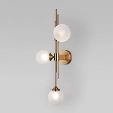 Eurosvet a065726 50383/3/ настенный светильник/ латунь