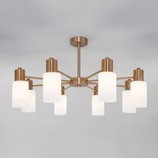 Eurosvet a057109 70160/8 / потолочный светильник / латунь