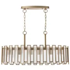 Lightstar 712162 Люстра AGAVE 6х40W E27 ШАМПАНЬ/ПРОЗРАЧНЫЙ
