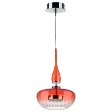 Lightstar 804402 Люстра ASTRA LED 12W 580LM ХРОМ/КРАСНЫЙ 3000K