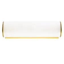 Lightstar 801813 Светильник настенный BLANDA 1х40W E14 ЗОЛОТО/БЕЛЫЙ