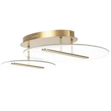 Lightstar 738053 Люстра ACRILE 33W LED 2691LM 120G ЗОЛОТО 3000K