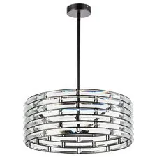 Lightstar 746068 Люстра AMERIGO 6х40W E14 УМБРА ПРОЗРАЧНЫЙ