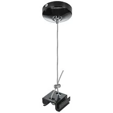 Lightstar 504197 Подвес BARRA универсальный трековый 5 м для однофазных и трехфазных треков ЧЕРНЫЙ